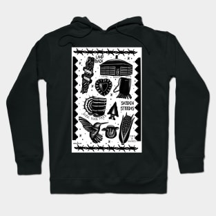 Navajo Tattoo Flash Hoodie